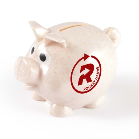 World's Smallest Pig Eco Coin Bank Promotional Products