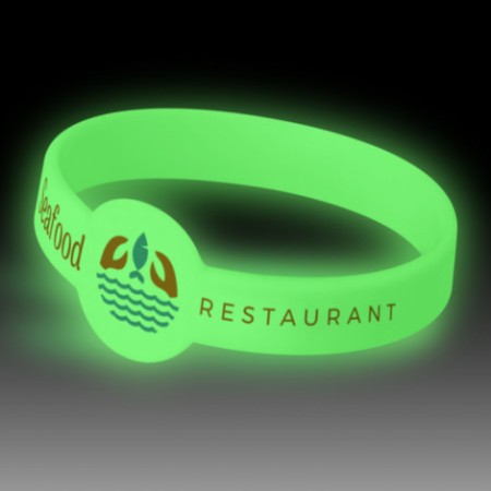 Xtra Silicone Wrist Band - Glow In The Dark Promotional Products