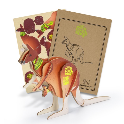TR124044 - BRANDCRAFT Kangaroo Wooden Model - 2.jpg