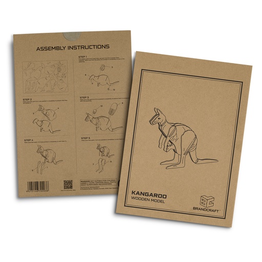 TR124044 - BRANDCRAFT Kangaroo Wooden Model - 10.jpg