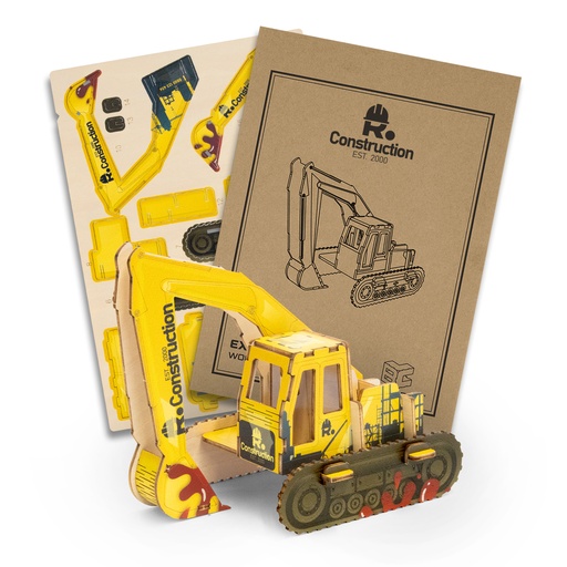 TR124035 - BRANDCRAFT Excavator Wooden Model - 2.jpg