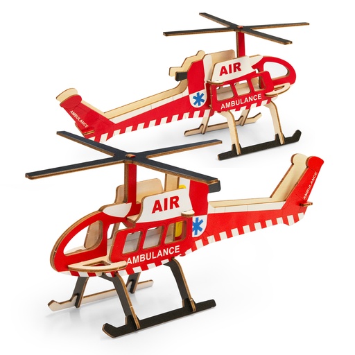 TR124040 - BRANDCRAFT Helicopter Wooden Model - 5.jpg