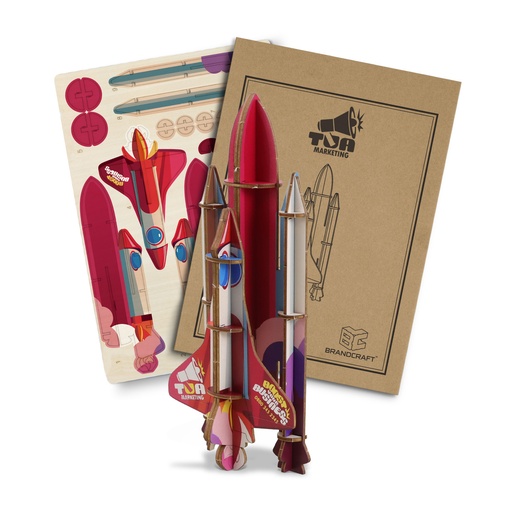 TR124051 - BRANDCRAFT Rocket Ship Wooden Model - 2.jpg