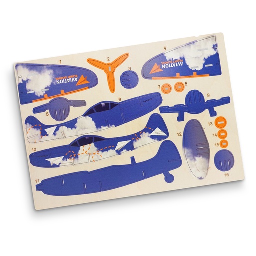 TR124054 - BRANDCRAFT Spitfire Wooden Model - 6.jpg
