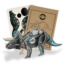 TR124056 - BRANDCRAFT Triceratops Wooden Model - 2.jpg