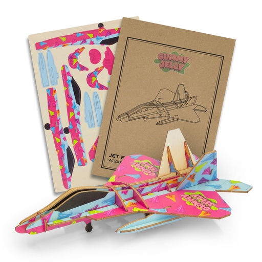 TR126729 - BRANDCRAFT Jet Fighter Wooden Model - 2.jpg