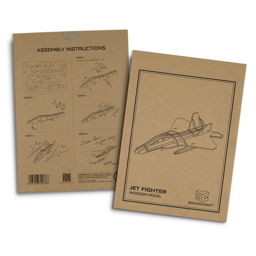TR126729 - BRANDCRAFT Jet Fighter Wooden Model - 10.jpg