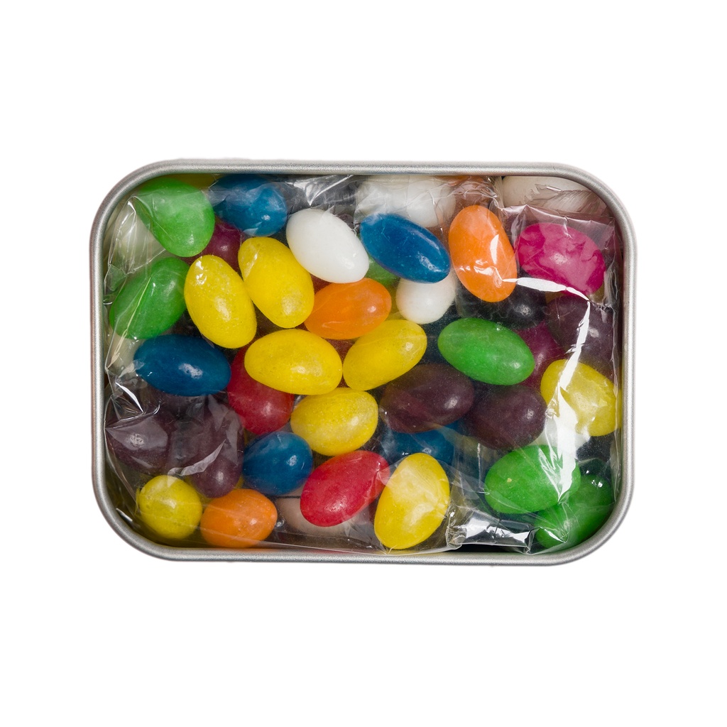 LL334 - Assorted Colour Mini Jelly Beans in Silver Rectangular Tin - 6.jpg