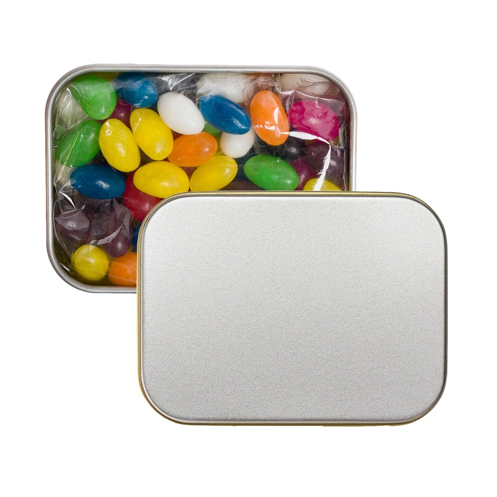 LL334 - Assorted Colour Mini Jelly Beans in Silver Rectangular Tin - 8.jpg