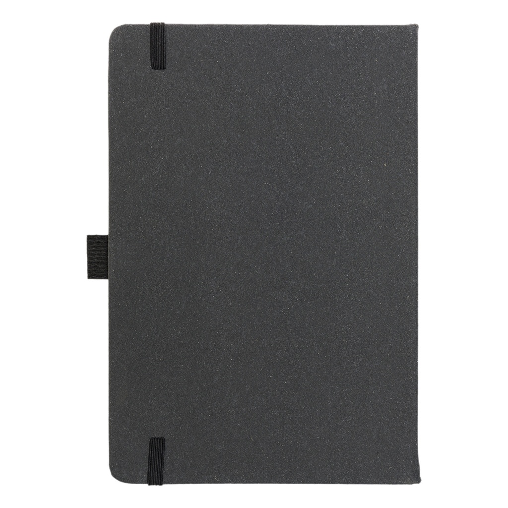 LL5095 - Astro Hard Cover Recycled Leather Notebook - 4.jpg