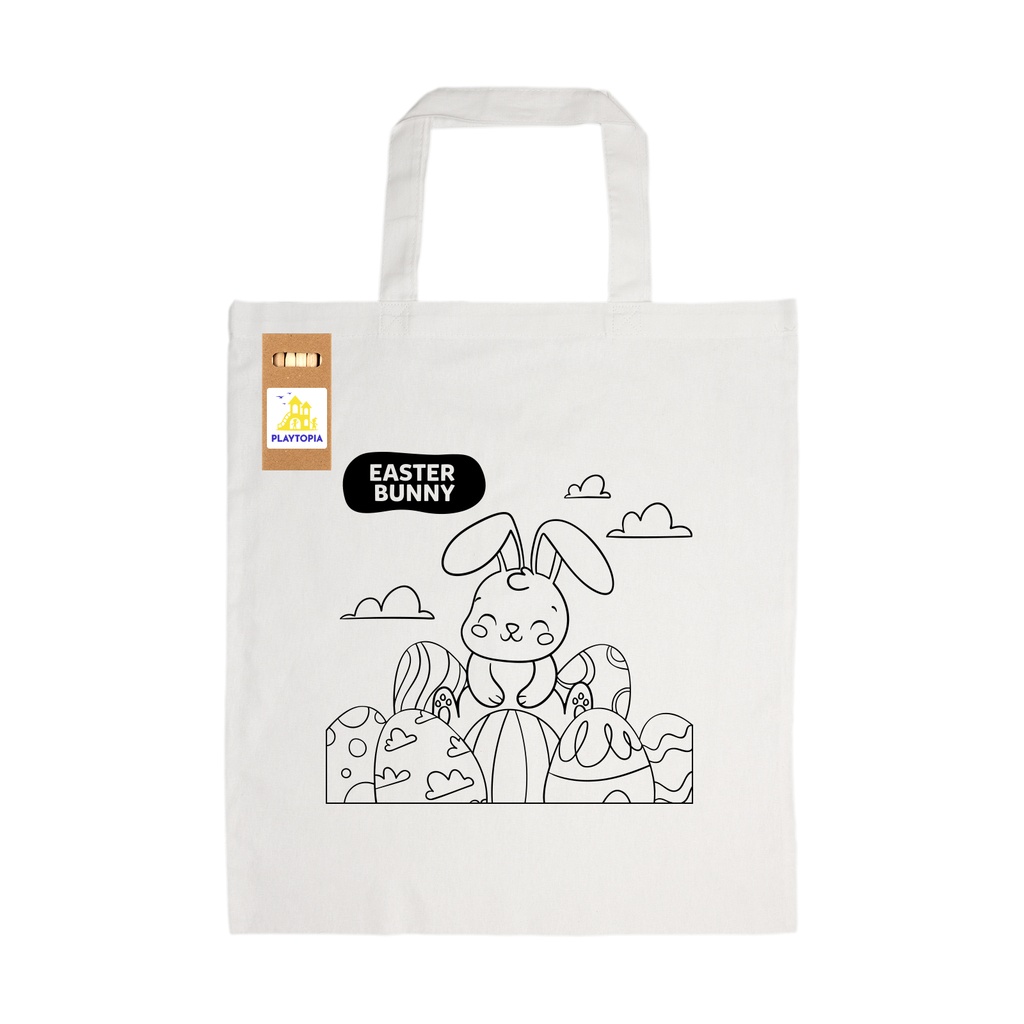 LL5523 - Colouring Short Handle Cotton Bag & Pencils - 4.jpg