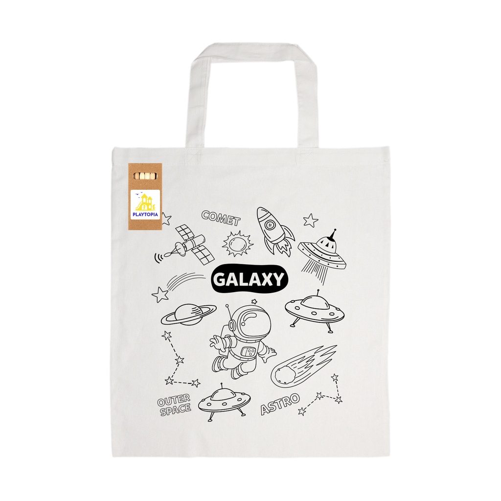 LL5523 - Colouring Short Handle Cotton Bag & Pencils - 5.jpg