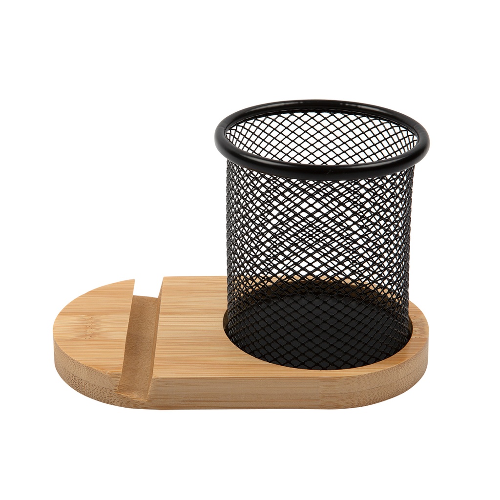 LL8200 - Bamboo Pen Tidy Phone Stand - 7.jpg