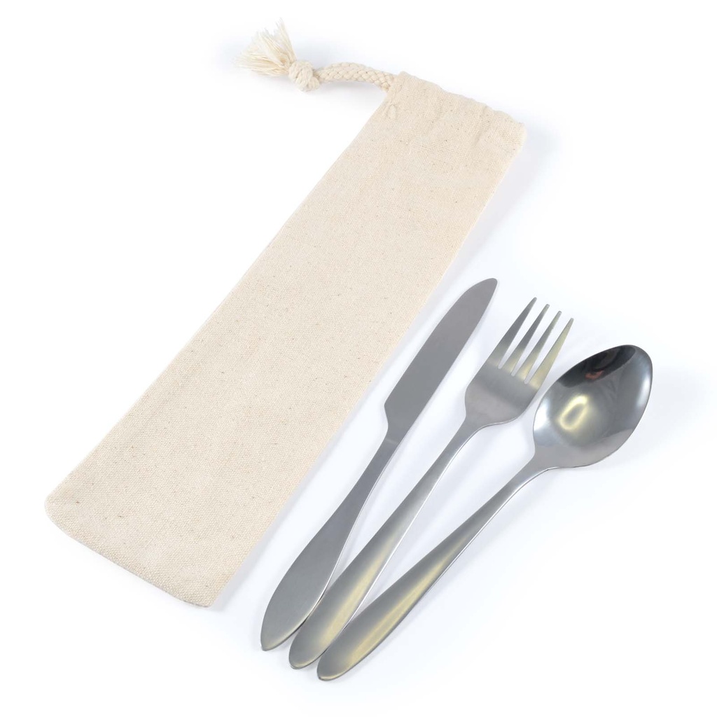 LL8798 - Banquet Cutlery Set in Calico Pouch - 3.jpg