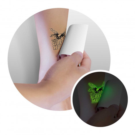 TR113185 - Temporary Tattoo Glow in the Dark - 51mm x 51mm - 2.jpg