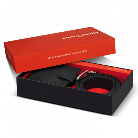 TR121124 - Pierre Cardin Leather Wallet and Belt Gift Set - 6.jpg