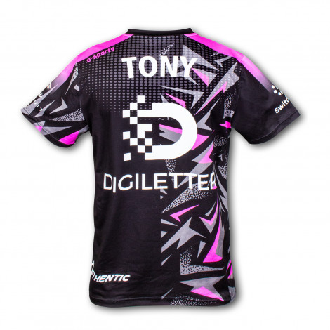 TR121158 - Custom Mens Sports V-Neck T- Shirt - 3.jpg