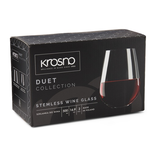 LL8267 - Krosno Duet Stemless Wine Glass Set - 4.jpg