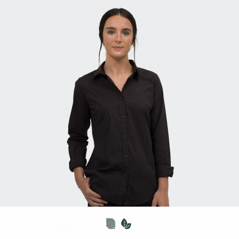 TR123608 - TRENDSWEAR Parker Women's Poplin Shirt - 2.jpg