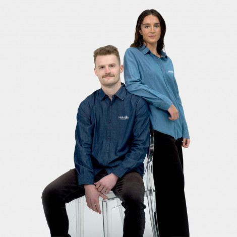 TR123610 - TRENDSWEAR Chester Women's Denim Shirt - 11.jpg