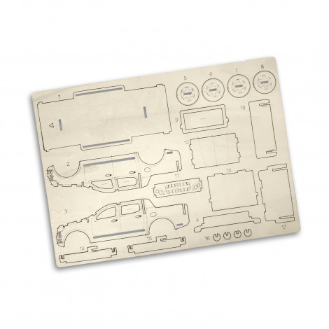 TR124027 - BRANDCRAFT UTE Wooden Model - 4.jpg