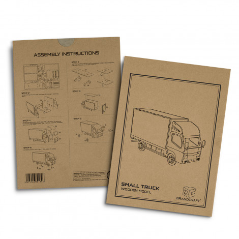 TR124032 - BRANDCRAFT Small Truck Wooden Model - 5.jpg