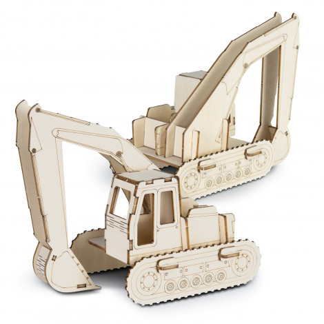 TR124035 - BRANDCRAFT Excavator Wooden Model - 3.jpg
