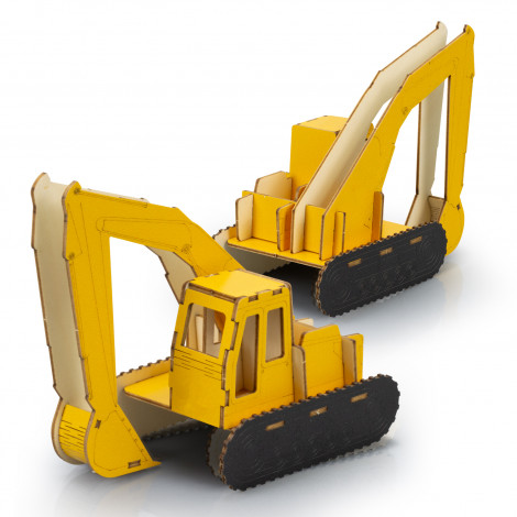 TR124035 - BRANDCRAFT Excavator Wooden Model - 6.jpg