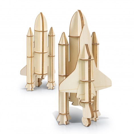 TR124051 - BRANDCRAFT Rocket Ship Wooden Model - 3.jpg