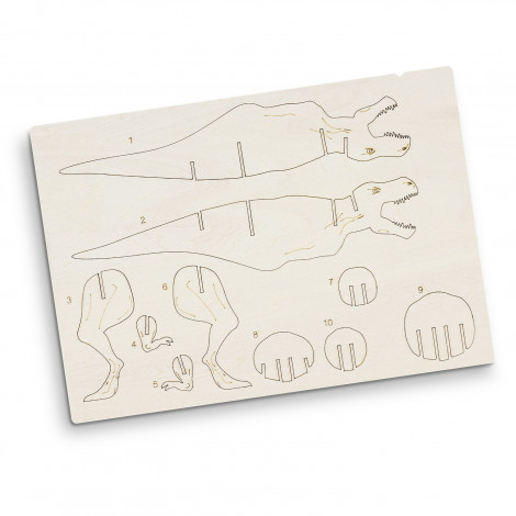 TR124055 - BRANDCRAFT Tyrannosaurus Rex Wooden Model - 4.jpg