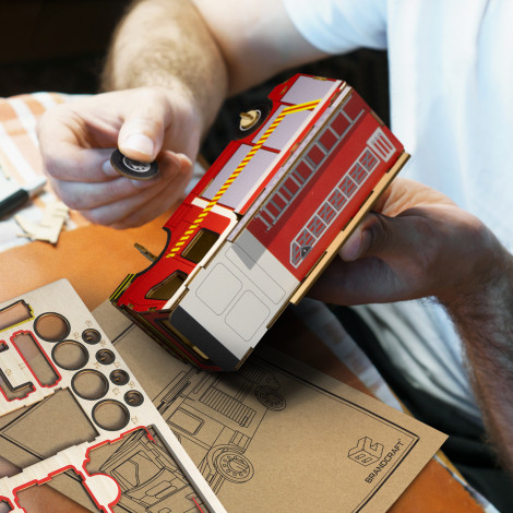 TR124034 - BRANDCRAFT Fire Truck Wooden Model - 8.jpg