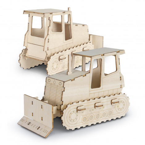 TR124036 - BRANDCRAFT Bulldozer Wooden Model - 3.jpg