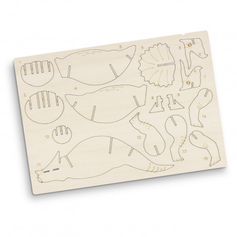 TR124056 - BRANDCRAFT Triceratops Wooden Model - 4.jpg