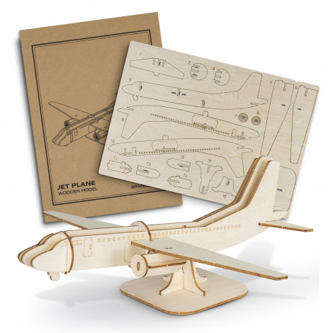 TR124039 - BRANDCRAFT Jet Plane Wooden Model - 2.jpg