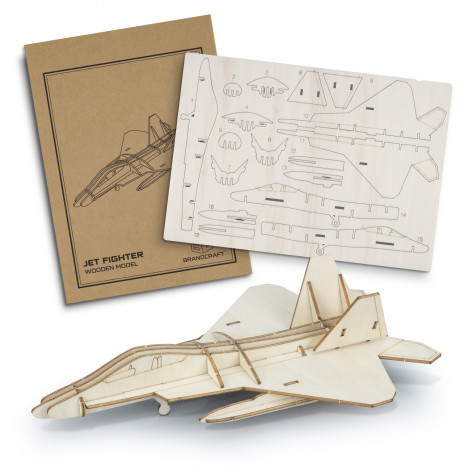 TR126729 - BRANDCRAFT Jet Fighter Wooden Model - 2.jpg