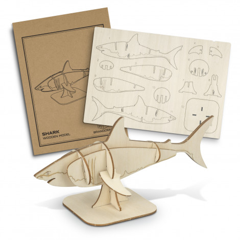 TR126734 - BRANDCRAFT Shark Wooden Model - 2.jpg