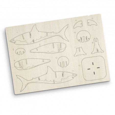 TR126734 - BRANDCRAFT Shark Wooden Model - 4.jpg