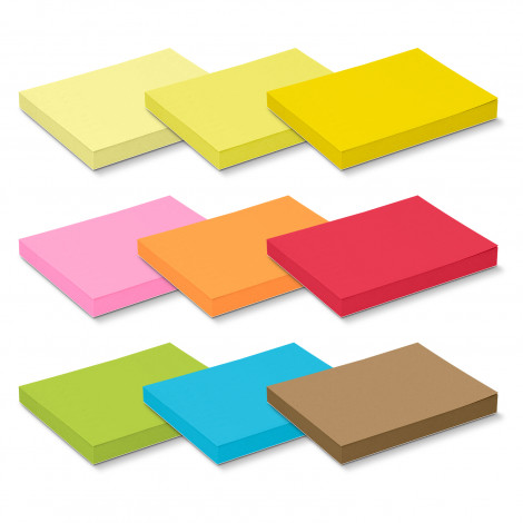 TR128821 - Coloured Sticky Pad 100 x 75mm - 100 Sheets - 4.jpg