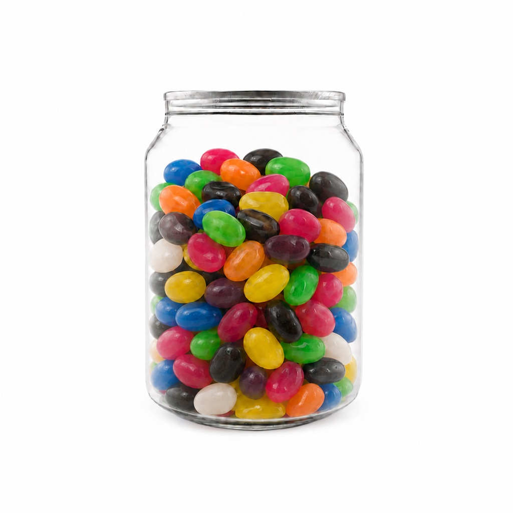 LL3158 - Assorted Jelly Beans in Clear Can 210g - 2.jpg