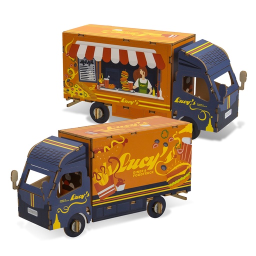 TR124032 - BRANDCRAFT Small Truck Wooden Model - 5.jpg