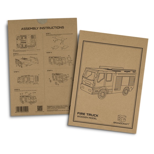 TR124034 - BRANDCRAFT Fire Truck Wooden Model - 5.jpg