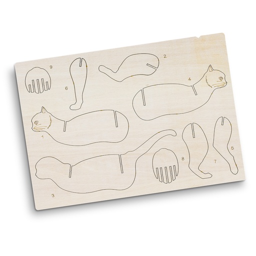 TR124043 - BRANDCRAFT Cat Wooden Model - 4.jpg