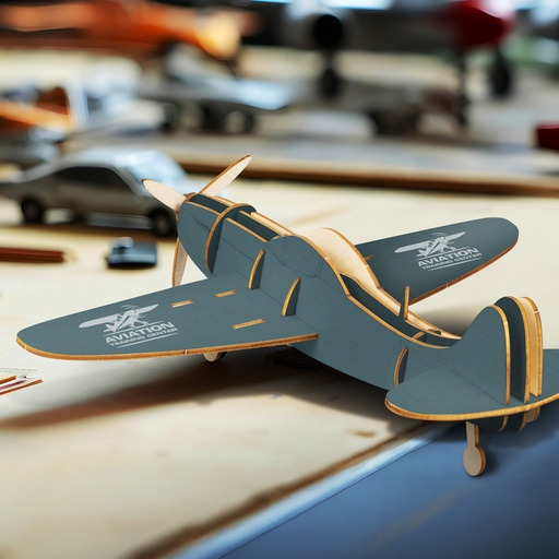 TR124054 - BRANDCRAFT Spitfire Wooden Model - 6.jpg