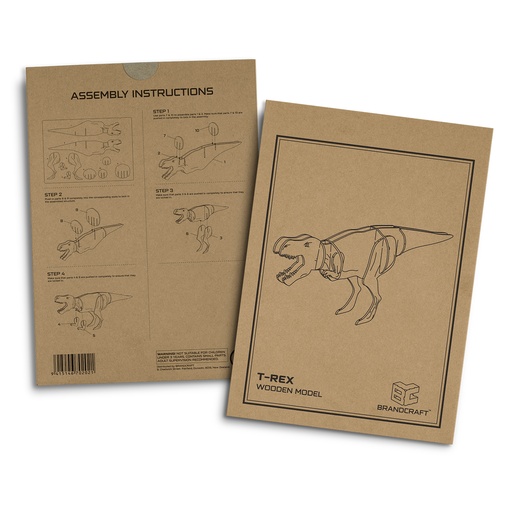 TR124055 - BRANDCRAFT Tyrannosaurus Rex Wooden Model - 9.jpg