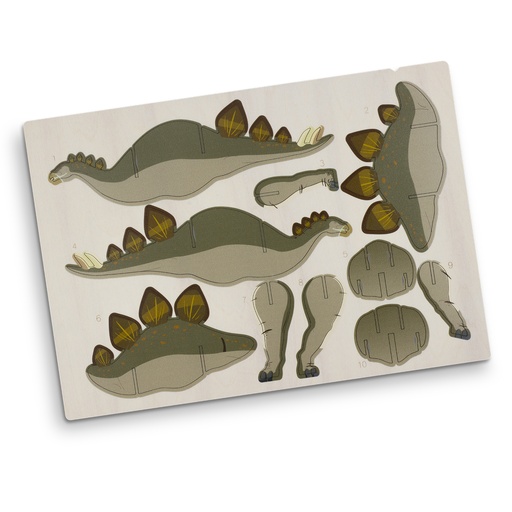 TR126732 - BRANDCRAFT Stegosaurus Wooden Model - 6.jpg