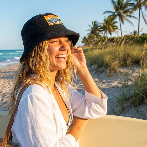 TR129723 - Terry Towelling Bucket Hat with Full Colour Patch - 7.jpg
