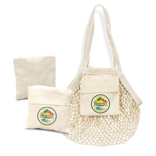 TR133645 - Cotton Mesh Foldaway Tote Bag - Small - 3.jpg