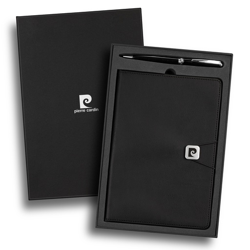 TR122401 - Pierre Cardin Biarritz Notebook and Pen Gift Set - 2.jpg