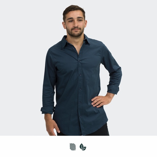 TR123607 - TRENDSWEAR Parker Men's Poplin Shirt - 2.jpg