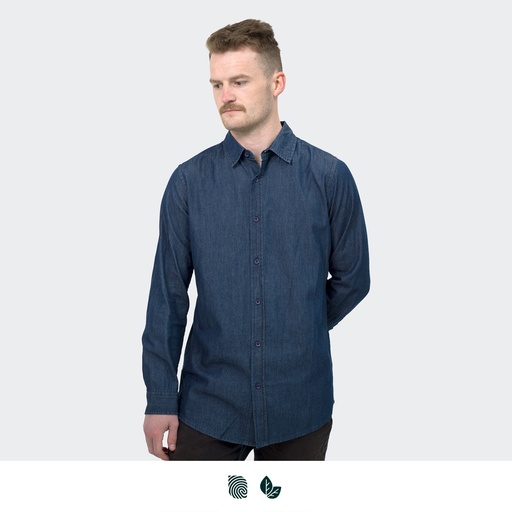 TR123609 - TRENDSWEAR Chester Men's Denim Shirt - 2.jpg
